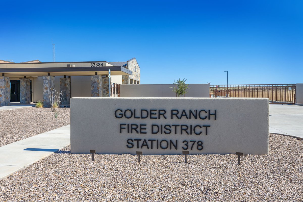 Exciting news! GRFD is proud to announce the opening of our new Station 378 building. Since 2009, our crew has served from a temporary station leased by the Robson community and now, they finally have a permanent home. Located just outside SaddleBrooke Ranch, this new facility