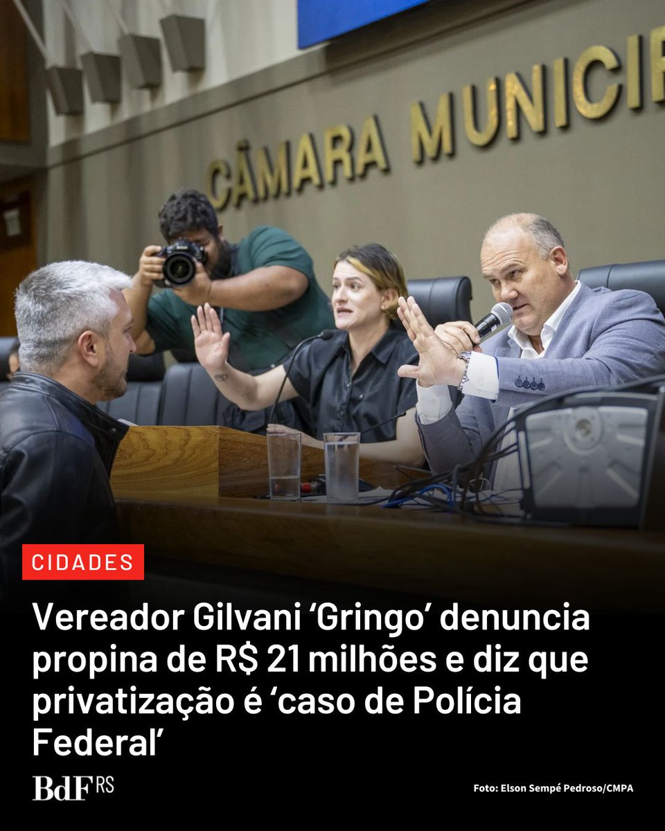 INVESTIGAÇÃO 🧐

CPI do Dmae ouve novas denúncias de cprrupção e recebe queixa do Simers sobre assédio e irregularidades

📲 Leia na íntegra em #BdFRS

tinyurl.com/2y8xdwyw
.
.
.
🔴 Apoie a imprensa local independente

➡ apoia.se/amigosdobrasil…