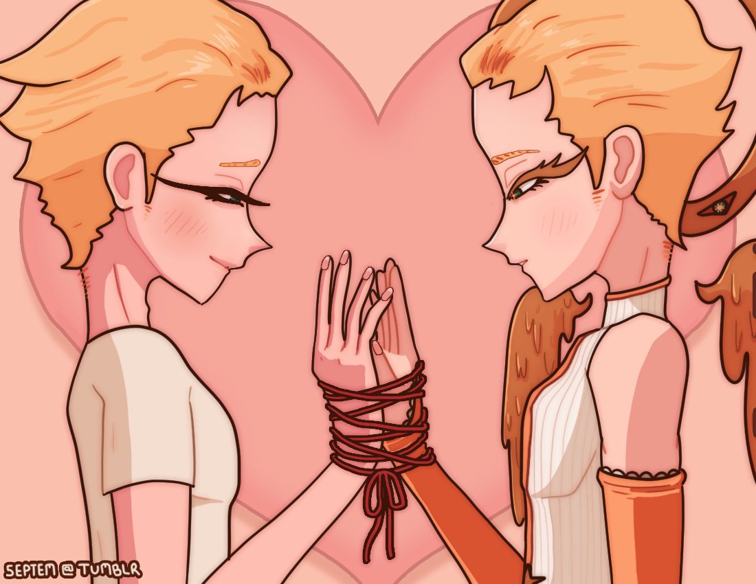 nullaofthevoid's tweet image. ୨ৎ Red Thread of Fate #toeatagod #teag