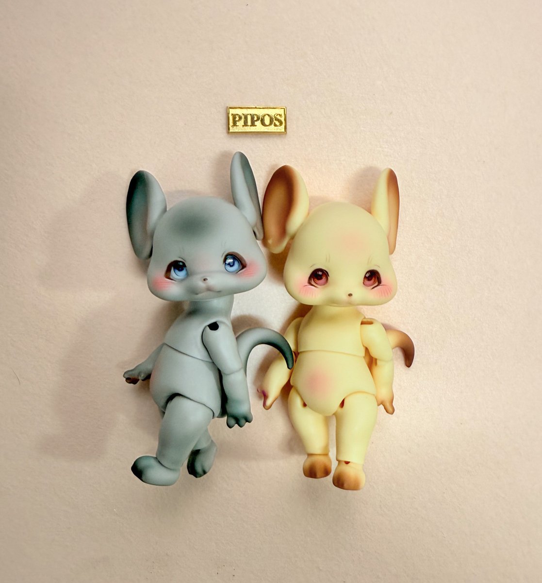 PIPOSDOLL's tweet image. ✨ 新しいPIPOSチーズマウス ✨
新しいチーズマウスが登場しました！明るくて可愛くて、とても魅力的です。🧀🐭

✨ New PIPOS Cheese Mouse ✨
A fresh start with our new Cheese Mouse! Cute, bright, and full of charm. 🧀🐭
#PIPOS #CheeseMouse #BallJointedDoll #BJD