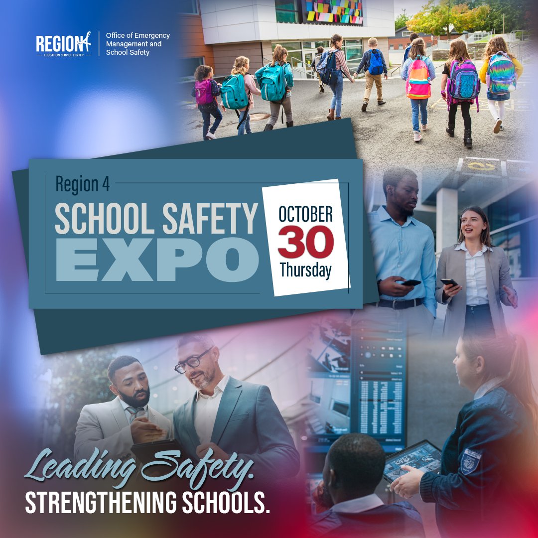 The School Safety Expo connects administrators, first responders, and safety professionals in one space. Share insights, strengthen collaboration, and access tools that support safer schools.

Reserve your free seat today: bit.ly/R4OEMSS-Safety…

#R4SchoolSafety