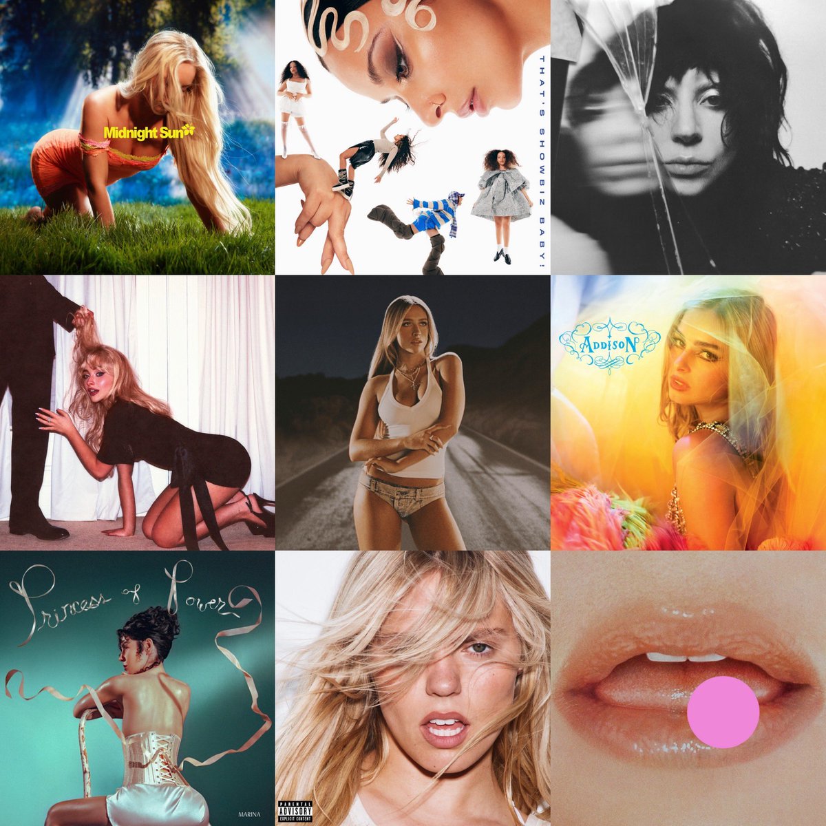 the ONLY important albums released this year x