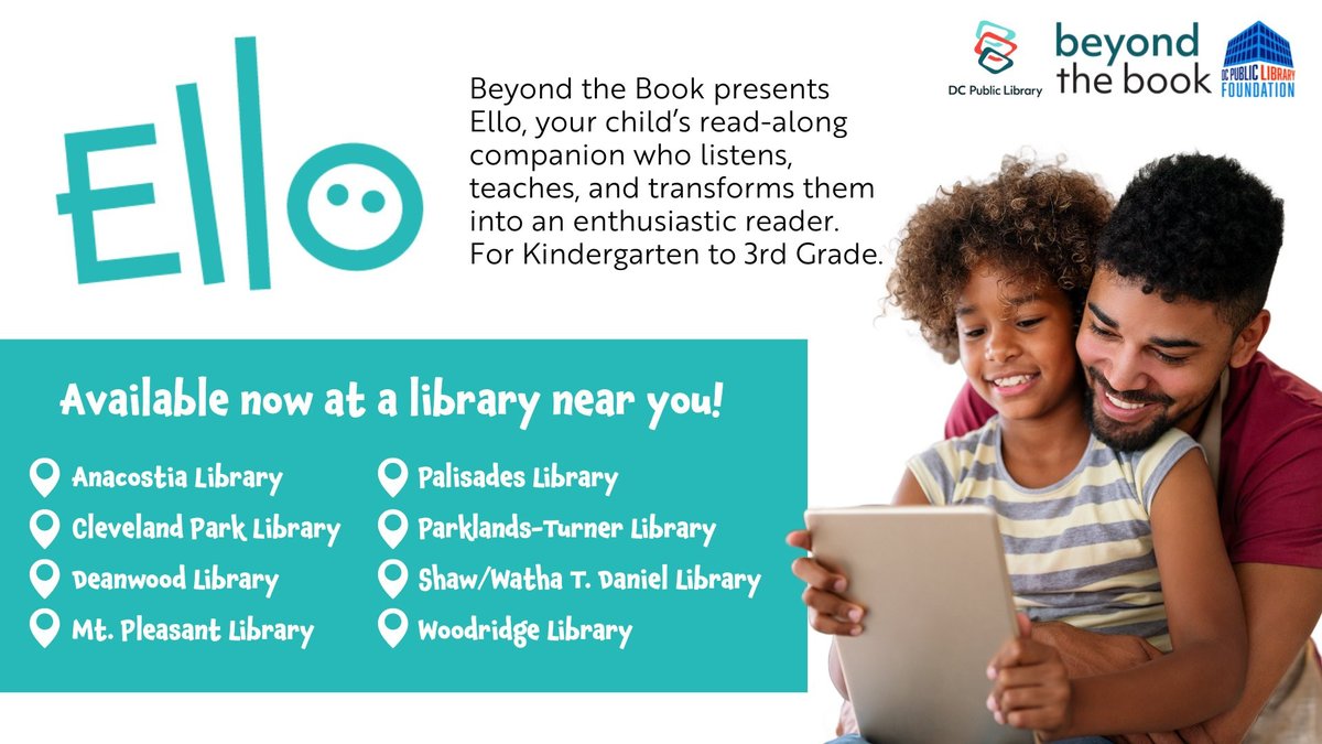 📚 Meet Ello! The digital reading app that helps kids fall in love with reading! Using speech recognition, Ello listens as kids read out loud, coaches them through mistakes, and cheers them on every step of the way. 

Learn more: bit.ly/4754JJo
