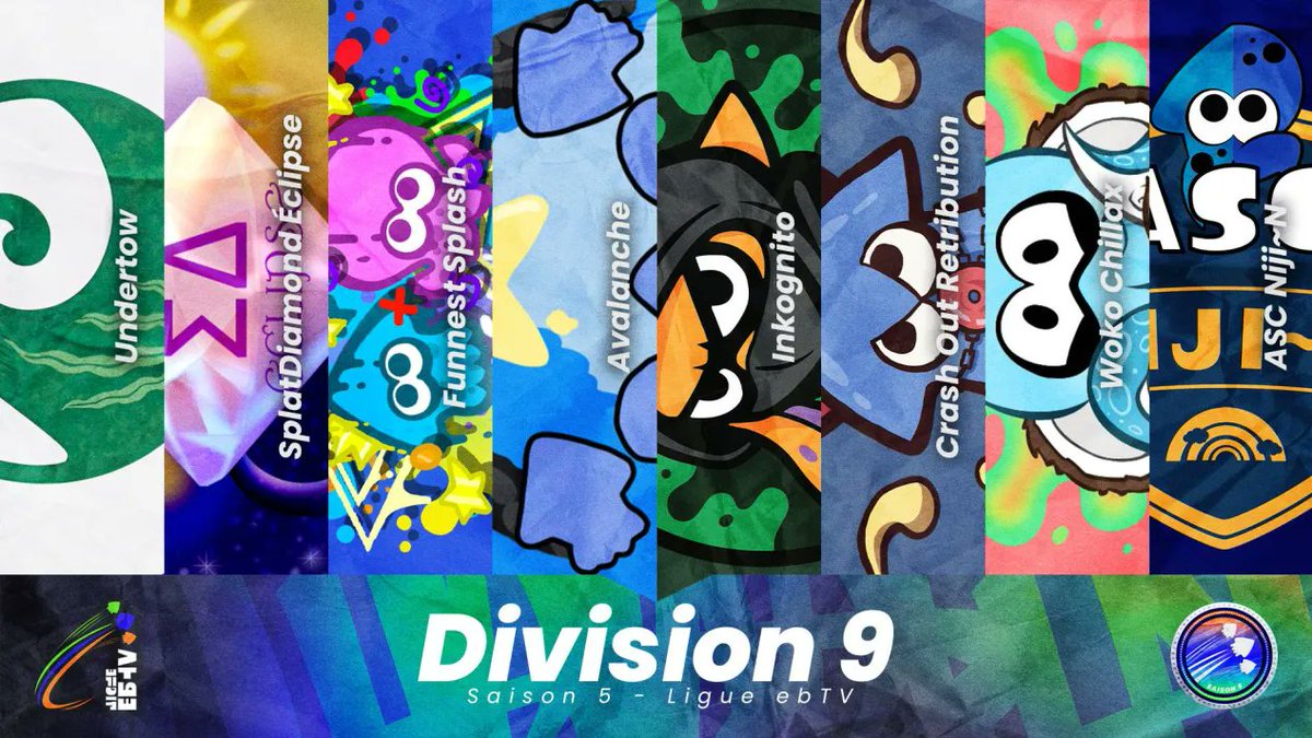Le coup d'envoi de la saison 5 de la ligue Ebtv est lancé !

La Crash-Out est donc en D9 et notre premier adversaire sera la <a href="/Funnest_Splash/">Funnest Splash</a> que nous affronteront ce samedi à 21h !

Cette saison promet du lourd et nous avons hâte de nous déchaîner dans l'encre  !

Bonne chance 🔥