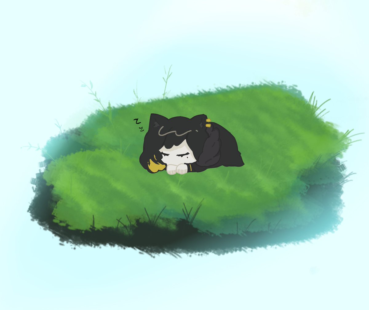 I have been doing art again, not on mouse but with a tablet! I have been drawing for 15 days now, so I may share some of the works I done but I feel rather shy.

I have been referencing my favorite artist x.com/eEe081007. Their work is amazing!
#HappyBinahDay2025