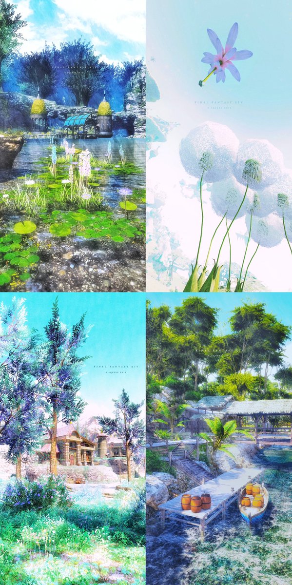 -旅路でそっと深呼吸したくなる
ような空気感や流れゆく時間を✍

#メンテだしとにかくあなたのssが好きって思ってくれるひとと出逢うために自分の推しssをそっと置いておく
＃FF14風景