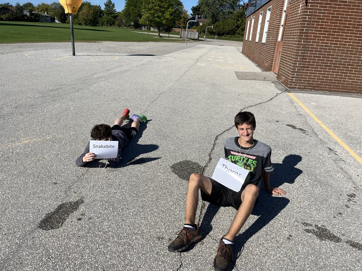 A long walk to water experience today. Ss learned the worth of water and about sweat equity. <a href="/stocmississauga/">St. Teresa of Calcutta School DPCDSB</a> #water