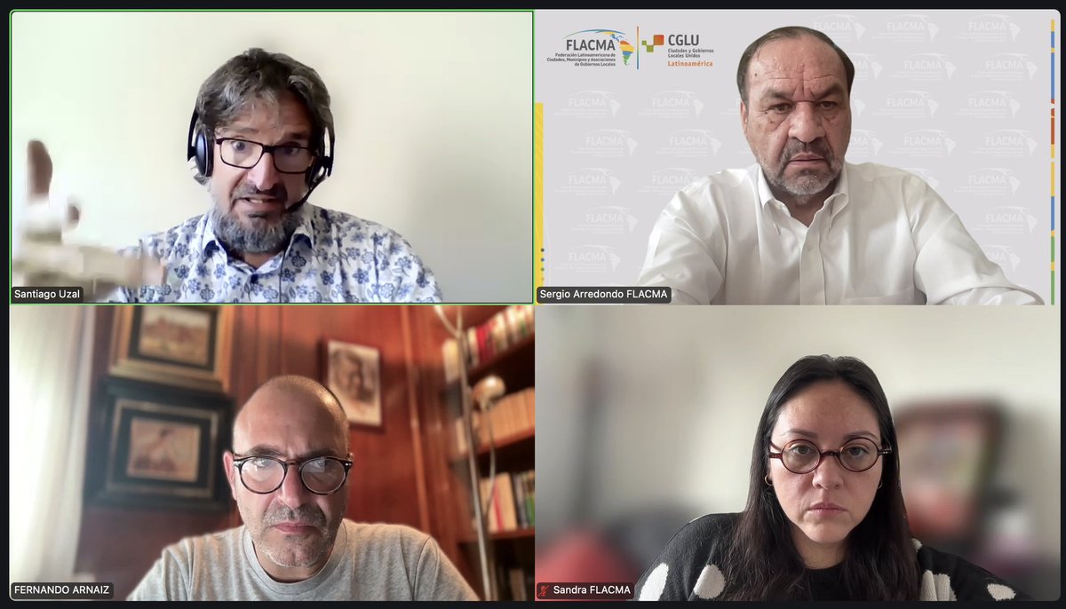 FLACMA_'s tweet photo. Reunión con Santiago Uzal🇪🇸 de @ICOUL17 donde renovamos la amplia agenda de colaboraciones sobre paisaje urbano en ciudades de Latinoamérica

Acordamos realizar seminario temático, promover la Red de Ciudades sobre Paisaje Urbano, y convocar en conjunto un foro a inicios de 2026 https://t.co/X2MINDoaob