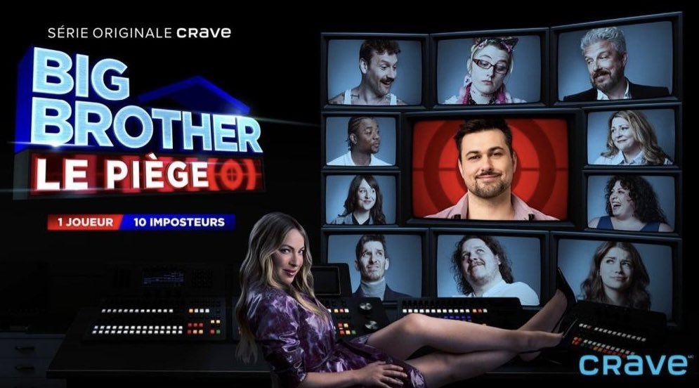 MaiB dit: Surprise, folie, délire, révolution… comment décrire ce nouveau show-là? Une chose est certaine, vous ne voulez pas manquer ça! 😂
Big Brother : le piège dès le 28 octobre sur Crave en français!