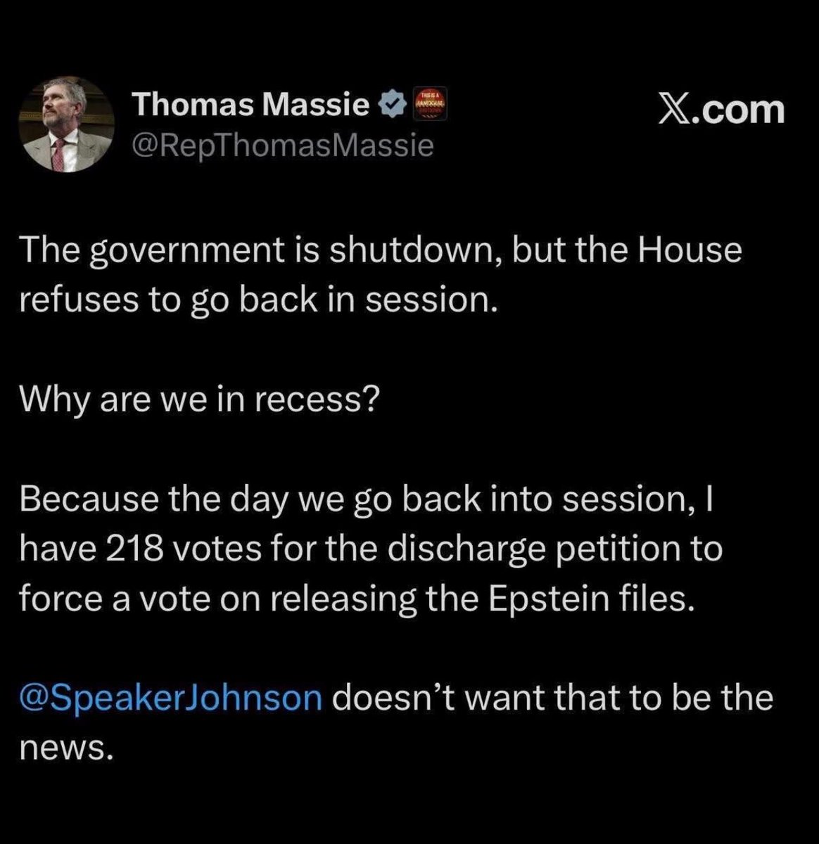 BriarEdelweiss's tweet image. This is the real reason for the shutdown. @POTUS Trump didn’t immediately say “No” when asked about pardoning a child sex trafficker. Who even considers it?
#EpsteinFiles #Shutdown2025 #GhislaineMaxwell