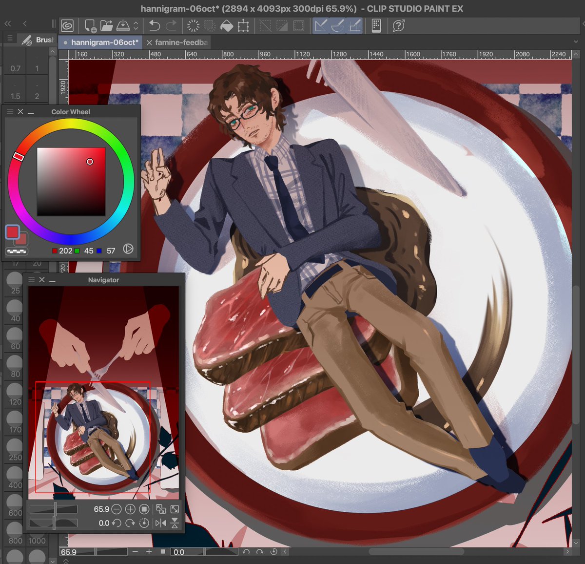 wip

main dish 🍴💼
#Hannigram