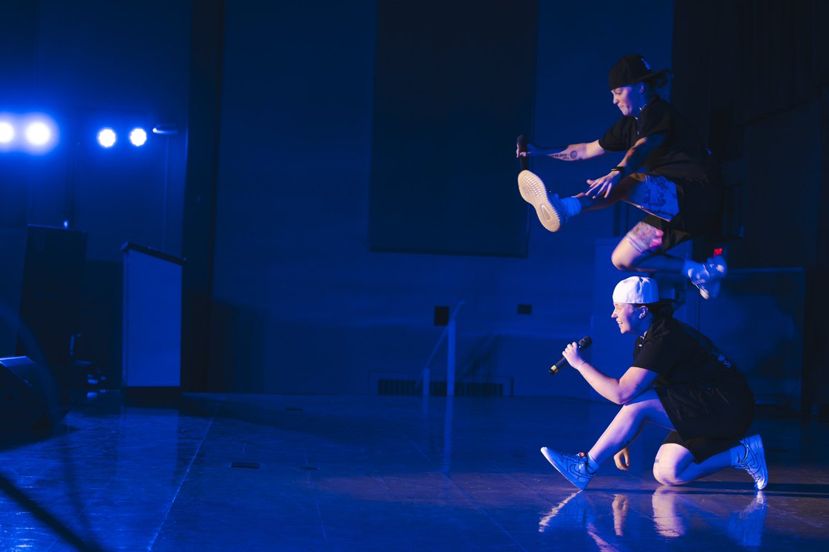 ictrueblue's tweet photo. A Homecoming tradition that never misses! π€ Follies brought our campus together for a night full of talent, laughter, and true IC pride. #IllinoisCollege #ICHoco25 #LifeAtIC https://t.co/JhRjxiJH7x