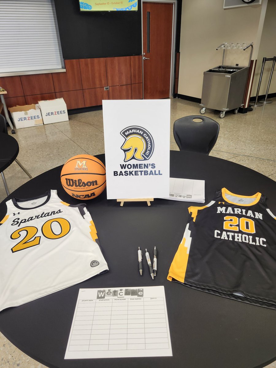 Come see us at Open House tonight! 🏀💪