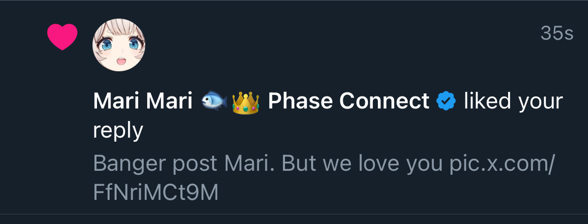 I say it a lot but the fact she takes the time to like all my dumb comments is so awesome😭