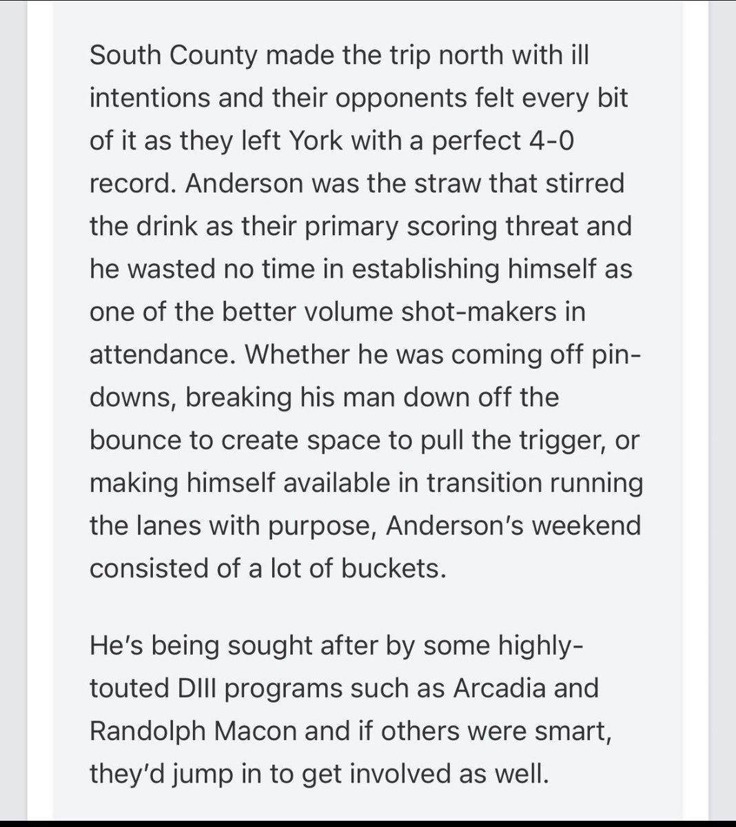 Thank you <a href="/PrepHoopsVA/">Prep Hoops Virginia</a> for the write up, always working 🏀💪🏽. 
<a href="/VAElite/">Virginia Elite - UA Next</a> <a href="/SouthCountyBBB/">SC Boys Basketball</a> <a href="/Shad_Gadson/">Rashad Gadson</a> <a href="/novahooplegends/">novalegends</a>