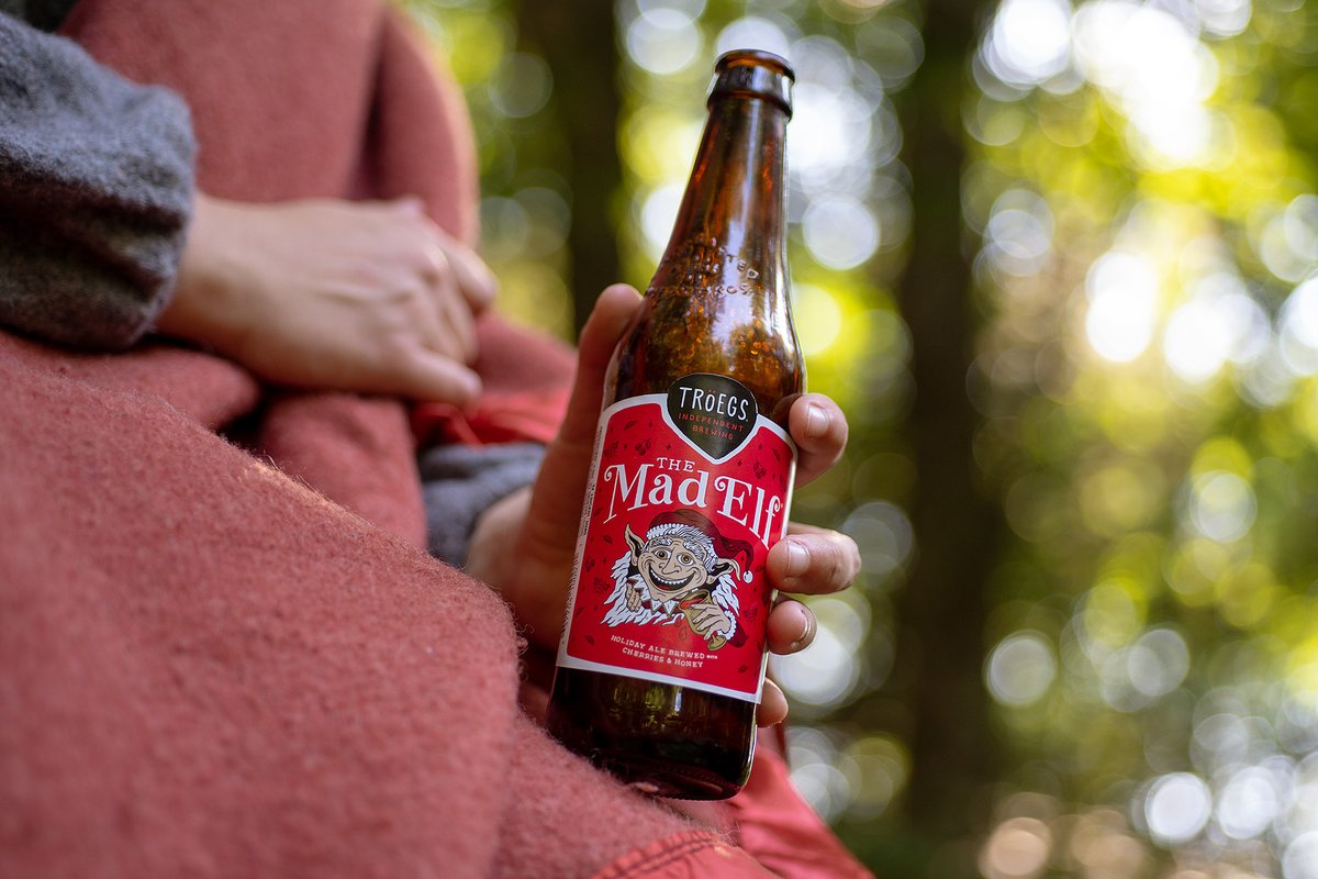 Mad Elf, the cherry sensation, is BACK! It’s hitting shelves in PA today and everywhere #Troegs is sold soon. Brewed with 25,000 pounds of local honey, this Belgian-style fruited ale is bursting with notes of ripened cherries, raw honey, cocoa &amp; cinnamon. troegs.com/madelf
