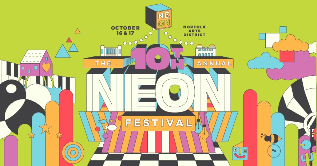 The 7th Annual NEON Festival in 2022 packed 7,000 visitors, 70 performances, new murals and more into 2 unforgettable days. That spark has only grown brighter and it is carrying us into the 10th Annual NEON Festival on October 16 and 17.

Details: neonnfk.com/neon-festival