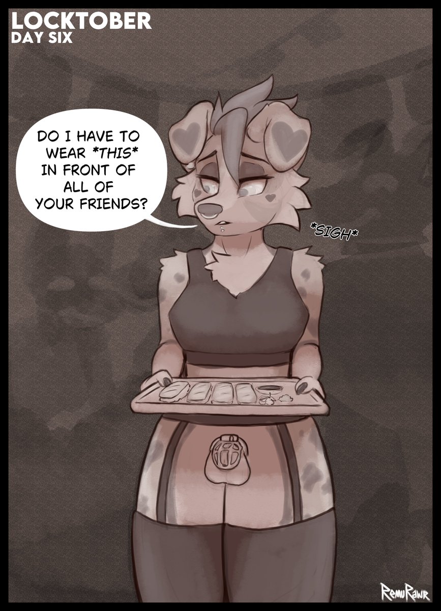 🔒🎃Locktober Day SIX🎃🔒

Honey loves being the center of attention at parties! Well... at least she thought she did.

Would you let her serve you? 🤤