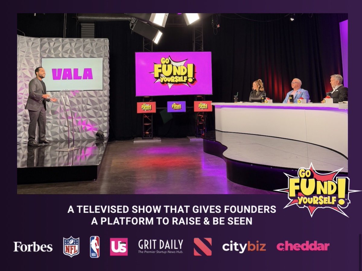 Surreal moment for me 

VALA started as an idea on a whiteboard 

Now it’s airing on national TV.

The first Web3 social app to hit prime time.
History in the making. 

Airing 11/6 on Cheddar 🎥