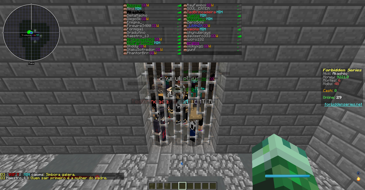 SeriesForbidden's tweet photo. O Evento MINA no servidor de MODS lotou!

Fizemos um evento MINA que todos aproveitaram cada minério valioso!

🔗Junte-se a nós no melhor server de mods do Brasil!
Link na BIO

#serverbr #serverdemods #minebr #minecraftbr #mekanism #ic2 #thaumcraft #bloodmagic #minecraft1710 https://t.co/LXBGygaQvf