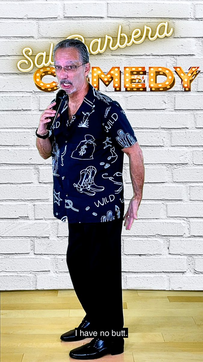 😳 I have no BUTT!

#standupcomedy
<a href="/salbarbera/">Sal Barbera</a> <a href="/comedycentral/">comedycentral</a> <a href="/MTV/">MTV</a>

Watch on <a href="/YouTube/">YouTube</a> 👇🏿
🤣 youtu.be/mvtu-OoFxao?si…