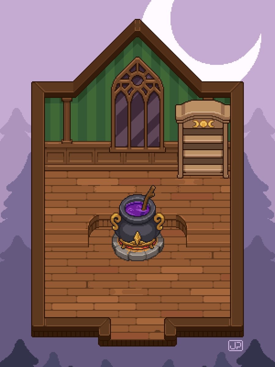 Added a bookshelf , gonna fill it up with stuff later 📚✨

#pixelart