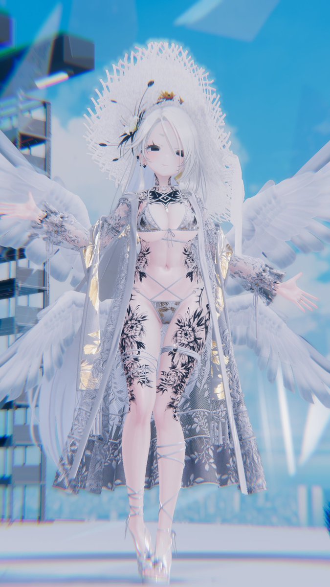 to be as an angel, in appearance alone.
私は天使のように見えるだけだ。そうではない。