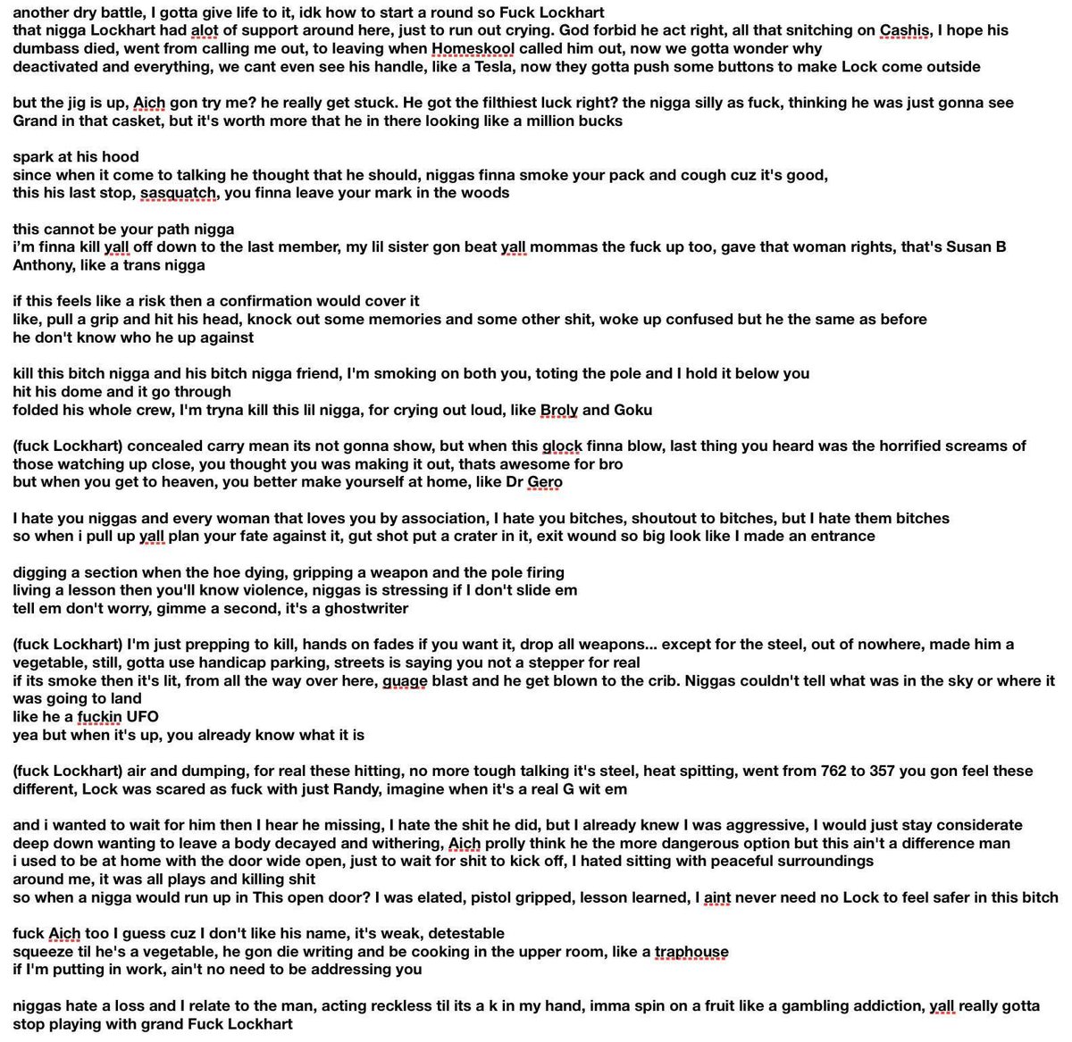 From our Deception 6 card ERBL PRESENTS : 

🚨 Aich ( <a href="/FIVESTARAICH/">AICH</a> )  ( left side , went 1st ) 
                                           Vs

Grandie ( <a href="/grandiereturns/">GRANDIE‼️</a> ) ( right side , went 2nd ) 

Check this 🔥 battle out !! LIKE/REPOST/SHARE‼️ Follow us for more 🔥 content‼️