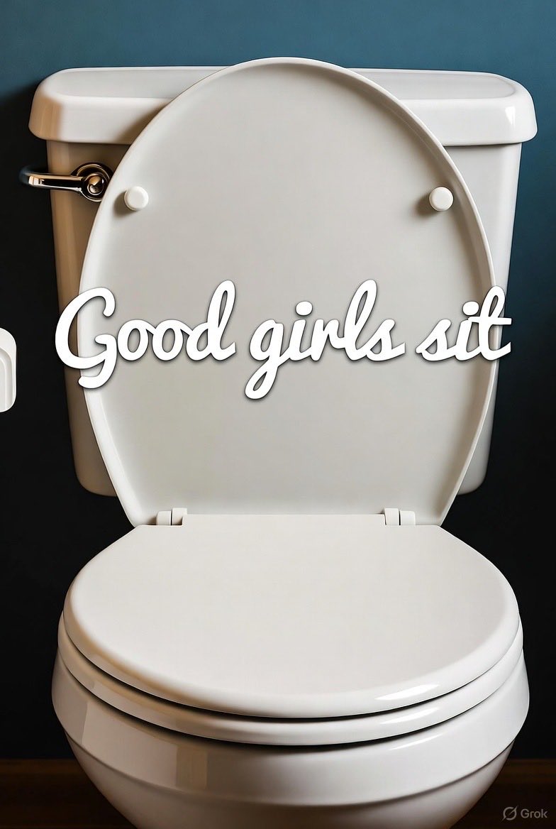 SissyTaskFeed's tweet image. Sissy Task #3. Feminine Pee Ritual: Sit down to pee every time today, whispering “Good girls sit” to yourself each time. #sissytask #sissytraining #goodgirlssit #feminineritual #sissysub