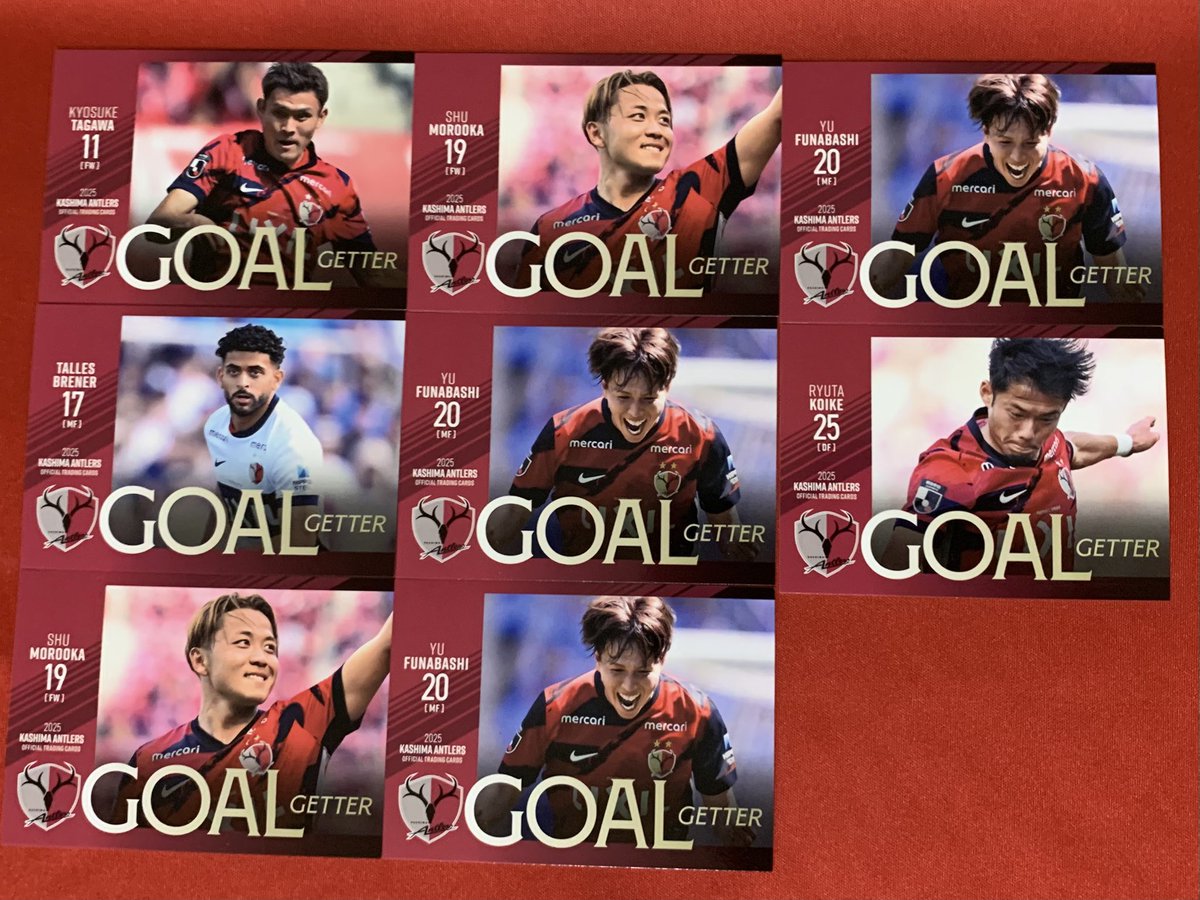 鹿島アントラーズOFFICIAL TRADING CARDS 2025 1BOX