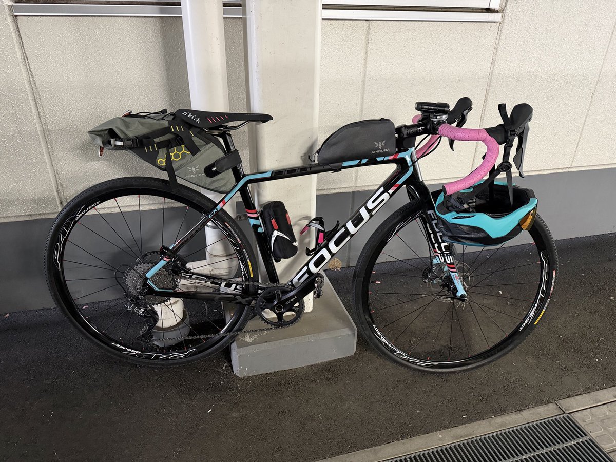 今日から自転車通勤再開した
今年初めて外を走ったな