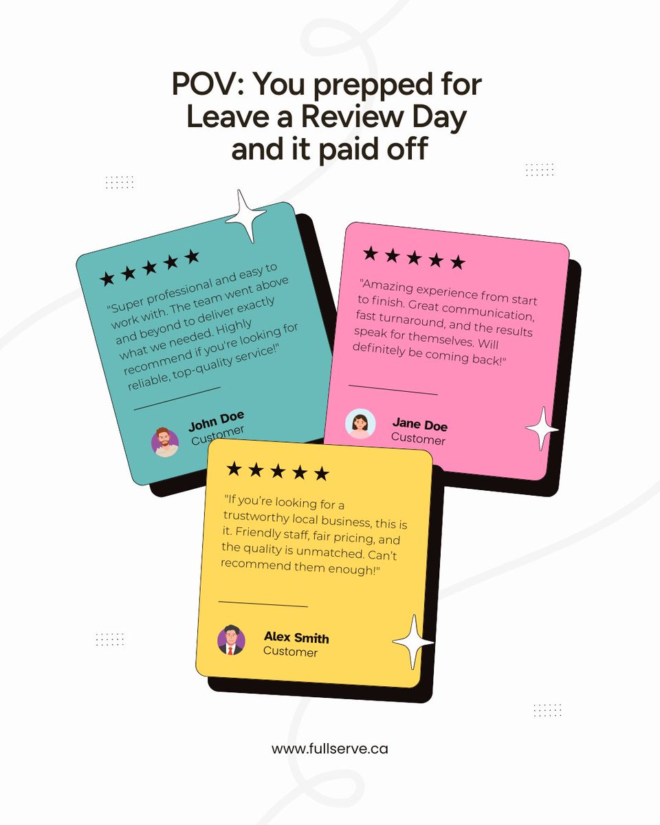 FullServeWeb's tweet image. If you&apos;re like us, we sometimes get enthusiastic &quot;Full Serve Web knows everything social media&quot; type reviews, and while they are lovely in sentiment, they are not super helpful for prospects to determine if your products and services are going to solve their problem, and they…