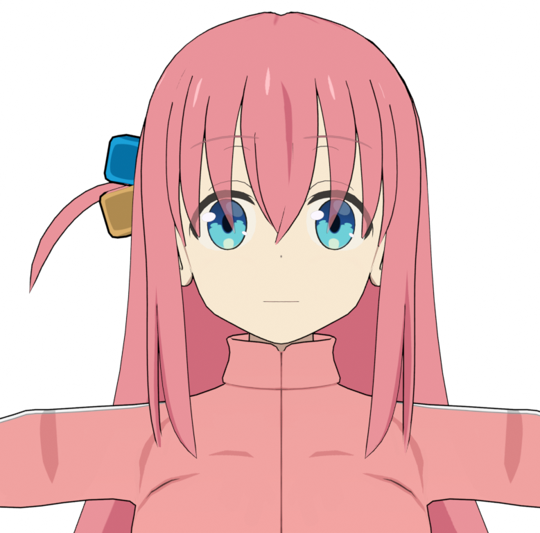 ORoemra's tweet photo. Made Bocchi (Hitori Gotou) in blender. It is quite fun making hairs purely from scratch with planes #3dart #3dmodeling #3D动漫 #RobloxDev #robloxart #BocchiTheRock  #Bocchi https://t.co/laBdvHFVYj