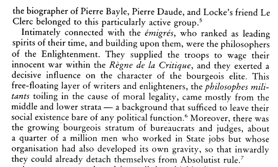 TheAutumnalFire's tweet photo. Koselleck points to French Protestant émigrés after 1685, how they created a transnational anti-Absolutist network across NW Europe, combining with local opposition to create a political "republic of letters." https://t.co/Vr5Ge40HkF