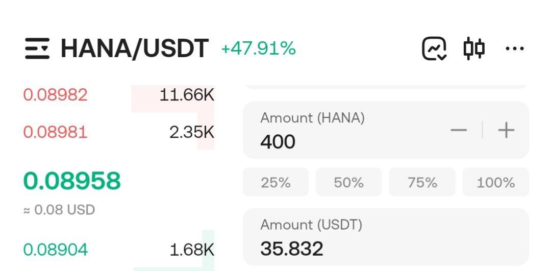 e4c_xC's tweet image. $35 Token Price Per User Giveaway 
#AirdropCrypto #listing 
@kucoincom  X @HanaNetwork  (HANA)
Reward 40,000 HANA for 100 winners
➤Event Page
gleam.io/1srLA/kucoin-x…
➤Enter your KuCoin UID
✔️Follow 
💙Like🔁RT