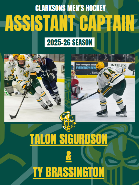 Clarkson hockey blog tweet media