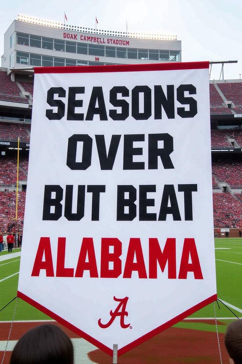 Hang the banner