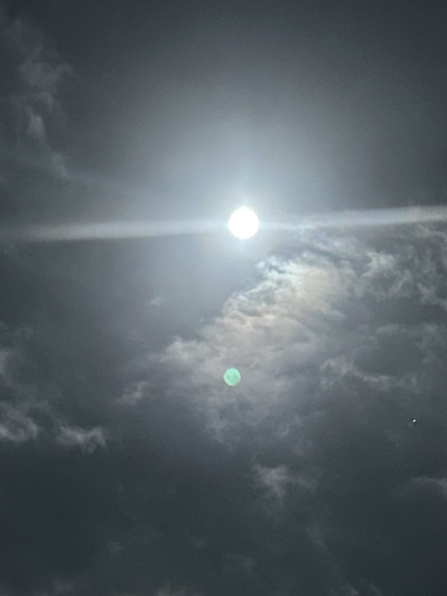昨日は久々に綺麗な🌕が見れた😊