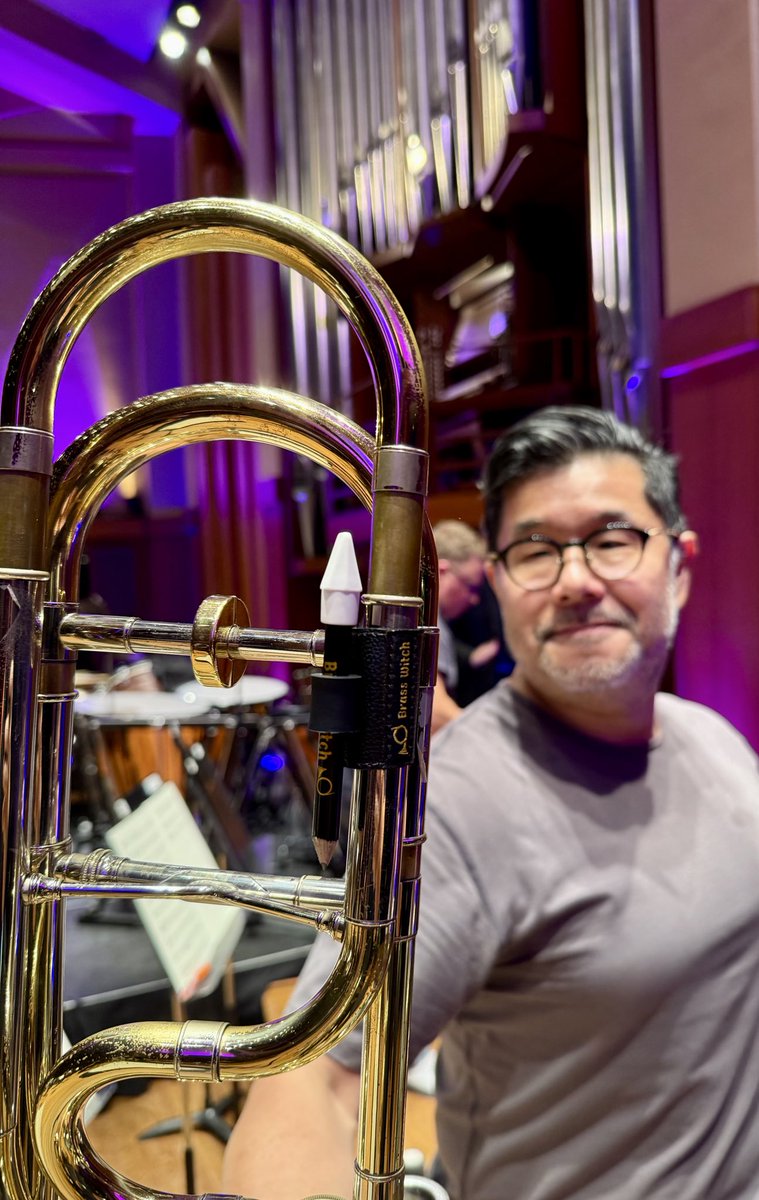 Seattlebone's tweet photo. 同級生そしてメトオペラ時代の同僚のホルン奏者のBarbara さんが考案したBrass Witchすごい良いです！Seattle Symphony Low Brass Section もズブズブと使わせて頂いてます🙆‍♀️

https://t.co/IpmysjNmkD

https://t.co/NelvYY7XVV https://t.co/TA1p7N2R39