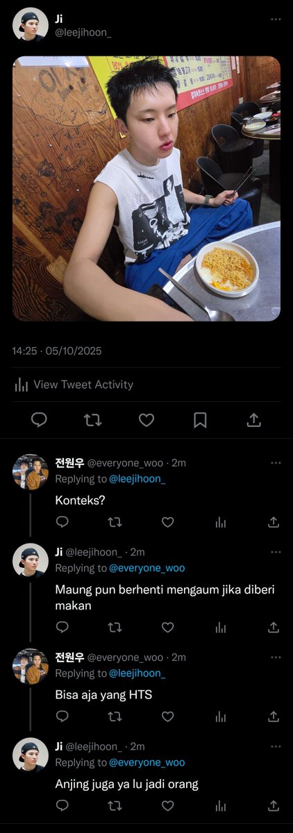 HoonSoon AU; One tweet
—Maung Mengaum