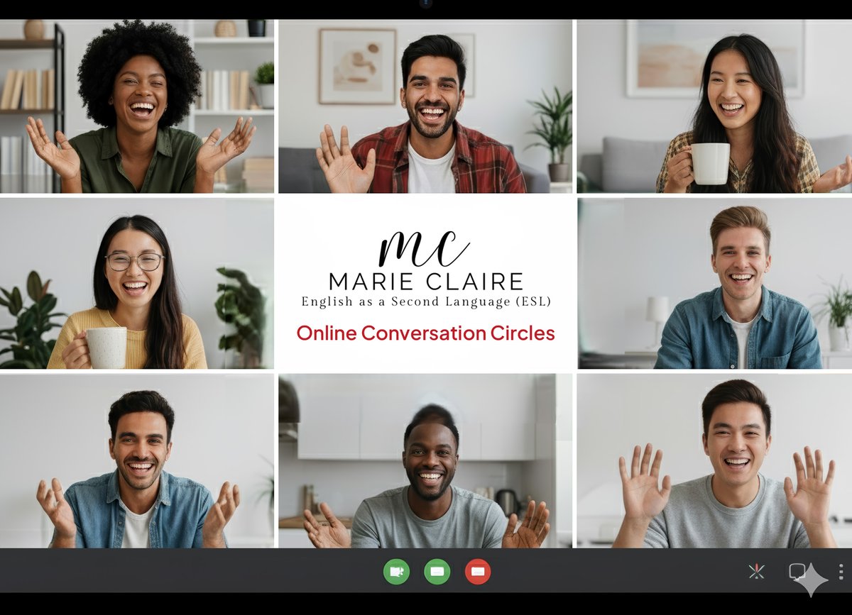 MarieClaireESL's tweet photo. Join us to meet new people in the community and practice English by sharing your settlement stories and daily experiences in a friendly space. https://t.co/6CwyHpS5jq https://t.co/2O43TC8Pqx