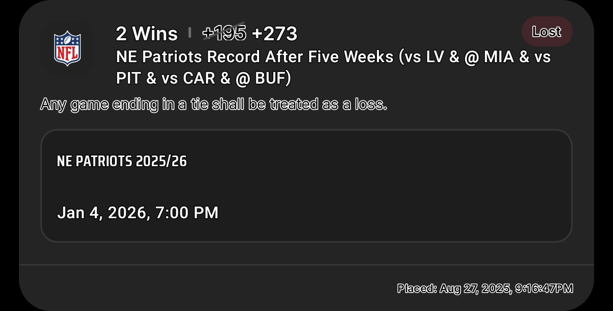 ben_kallander's tweet photo. @DKSportsbook Think twice before betting with draft kings https://t.co/qnLDLjQhag