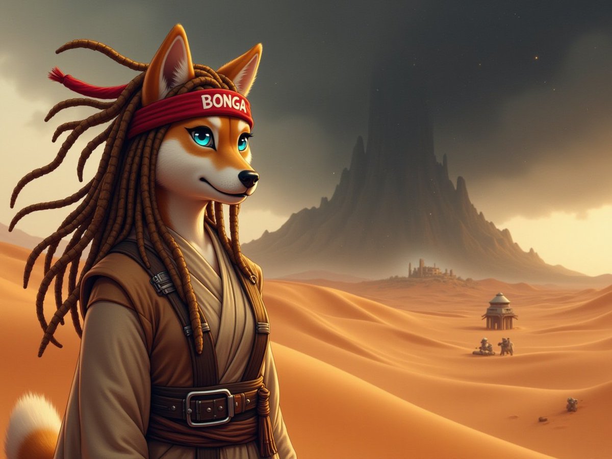 Obi-Wan whispered, ‘You were the chosen one.’ Some say this to #Bitcoin, others to #Ethereum. But the galaxy knows: every cycle, a new chosen one rises. On #Solana, it’s $BONGA. A coin born from memes, fueled by art, and destined to bring balance between fun and value. 🐾