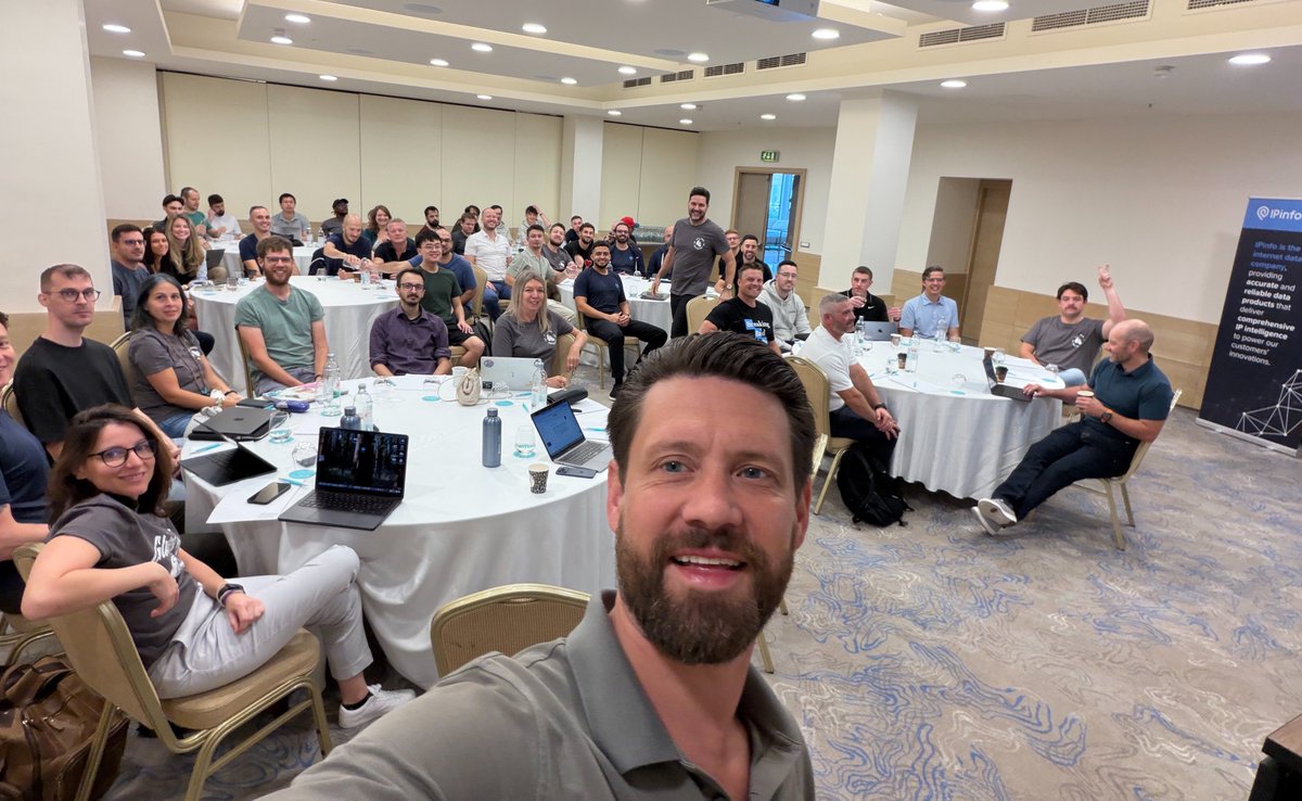 coderholic's tweet image. Just back from an incredible week in Croatia with over 50 of the @ipinfo team.
Amazing how much energy and creativity come from spending time together in person. Between the strategy sessions, boat trips, and late-night conversations, we left with new ideas, stronger…
