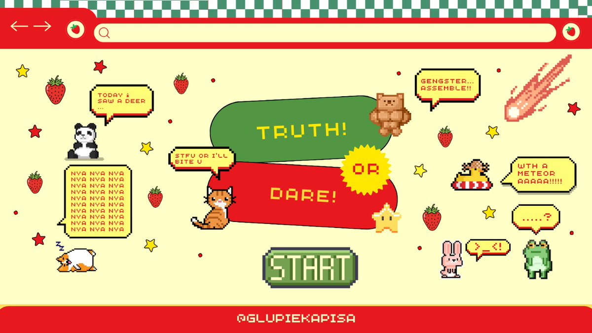 glupiekapisaa's tweet photo. Truth or .. DOR !

—seventeen 97L and 98L au, written by glupiekapisa 🐇🍓★ https://t.co/2KVoIr3Zjl