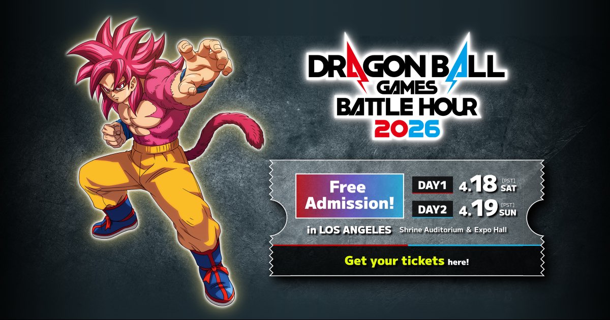 DBDaimaNews's tweet image. Dragon ball Content Confirmed for 2026 so far, GET Excited🔥

• DBZ Kakarot - DAIMA DLC 2 (1st Quarter 2026) 

• Sparking Zero - New Revealed information ( January 2026 1st Quarter )

• Dragon Ball Battle Hour 2026 ( April 2nd quarter ) 

• 5th Festival/ Saga Ch.4 in XV2 2026