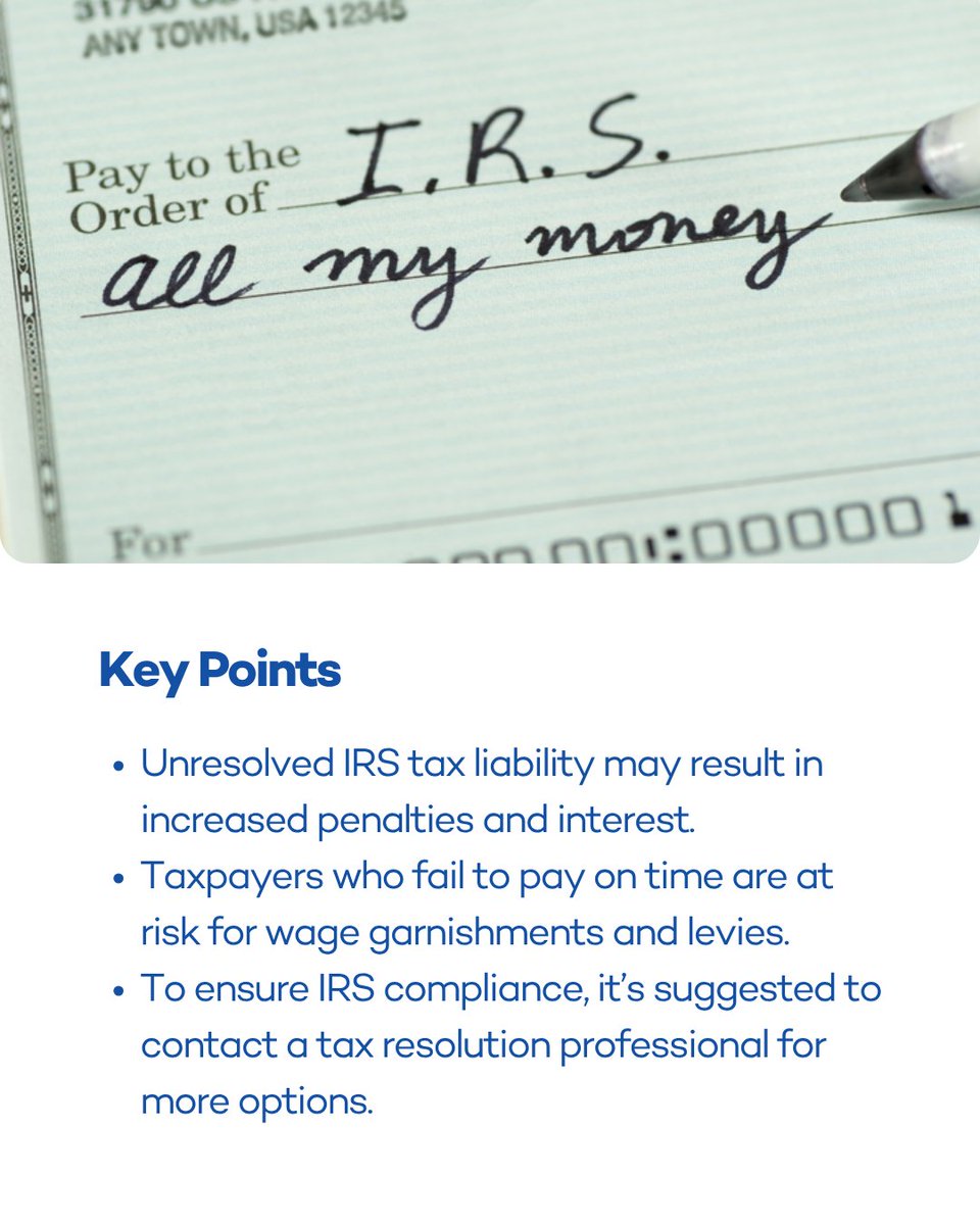TaxRise's tweet image. Every year, millions of taxpayers end up owing the IRS. Read our latest blog to learn more about the hidden financial tolls of tax debt.

#taxrelief #taxresolution #taxtips
