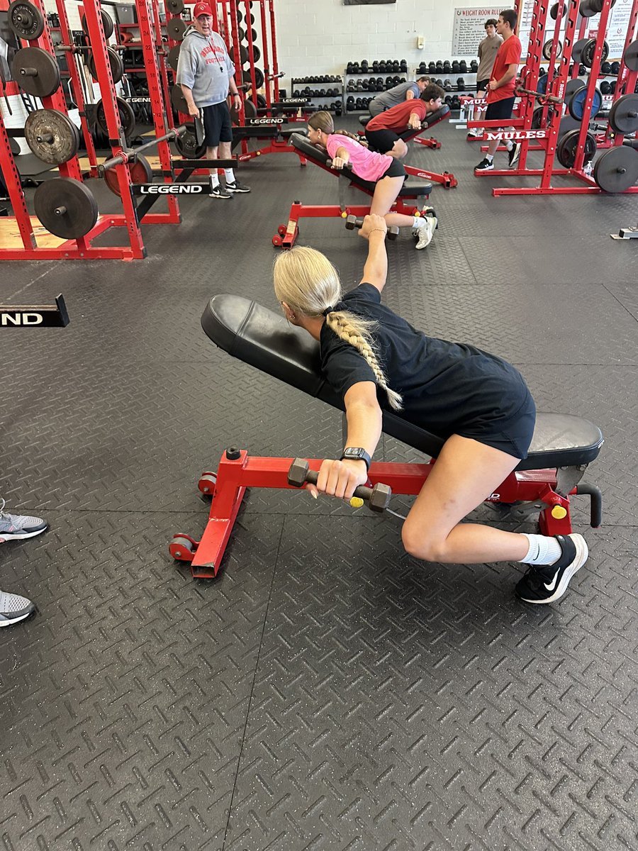 Solid work in the weight room today! One percent better.