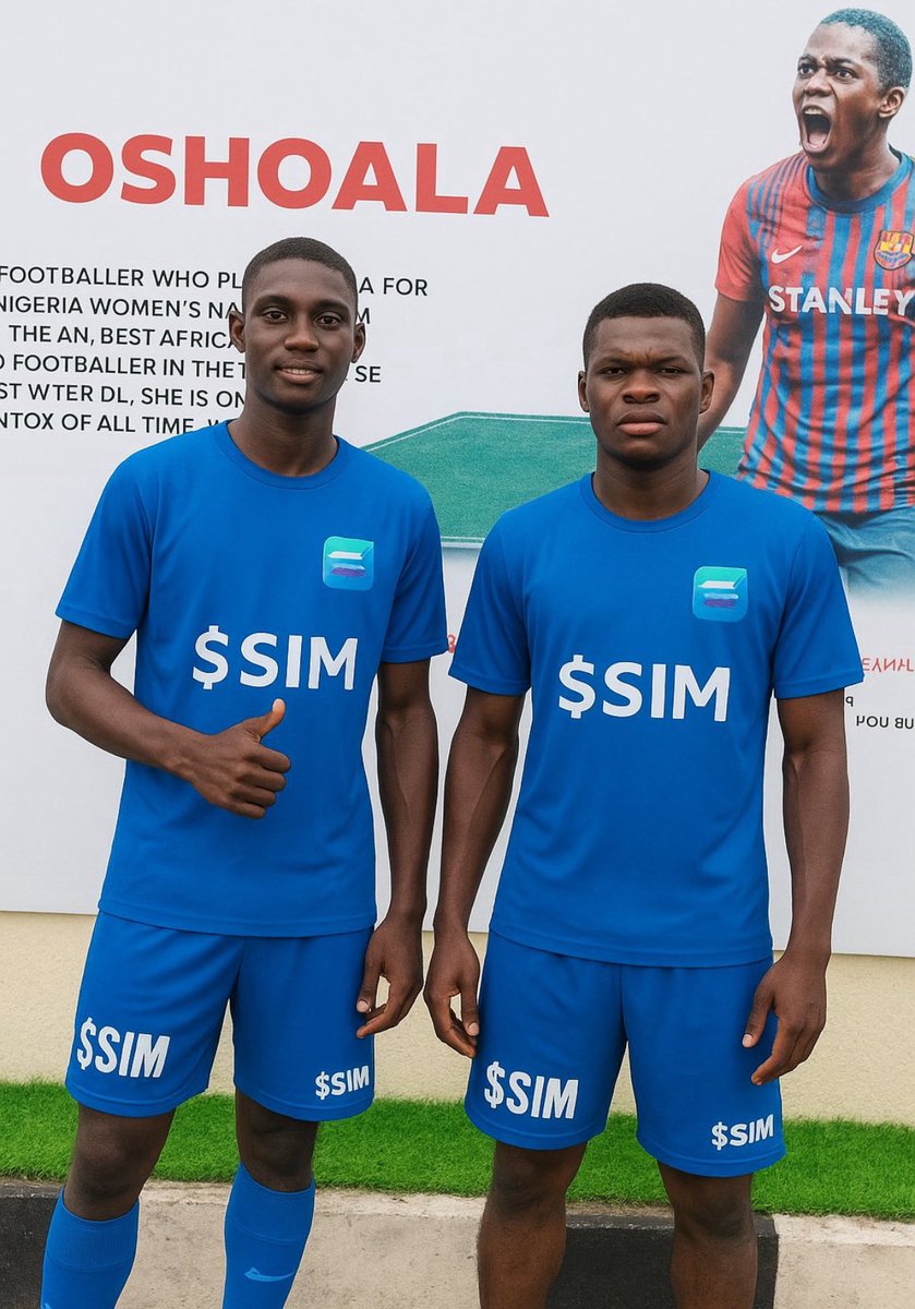 Currently finalizing a sponsorship for a Nigerian Football team $sim