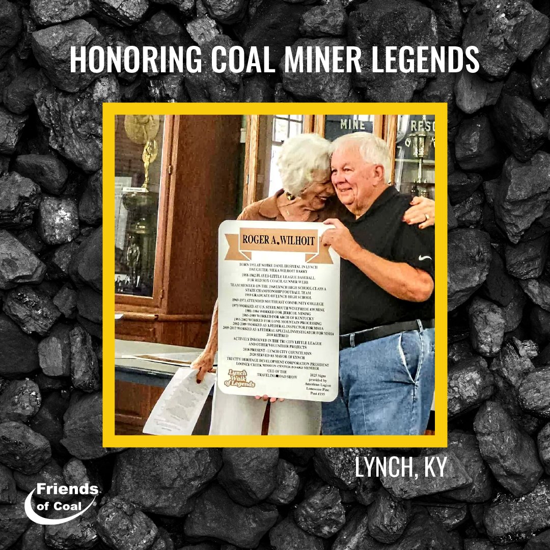Lynch, KY marked the 27th Coal Miner Appreciation Day by adding to its Walk of Legends — honoring the legacy of coal and the people behind it. ⚒️
#CoalCountry #KentuckyProud
harlanenterprise.net/2025/10/05/wal…